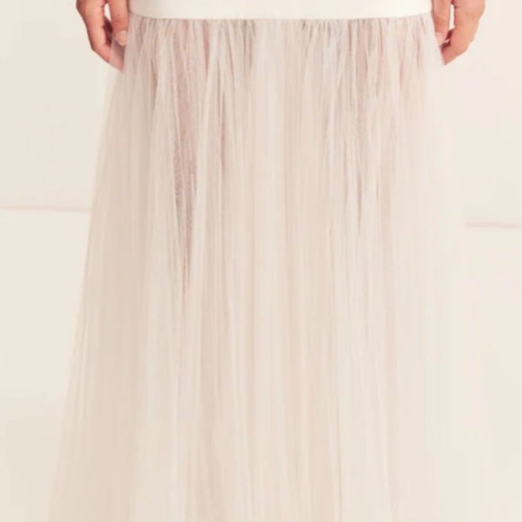 Calcite Contrast Square Neck Maxi Dress - Size 2 - Picture 6 of 6